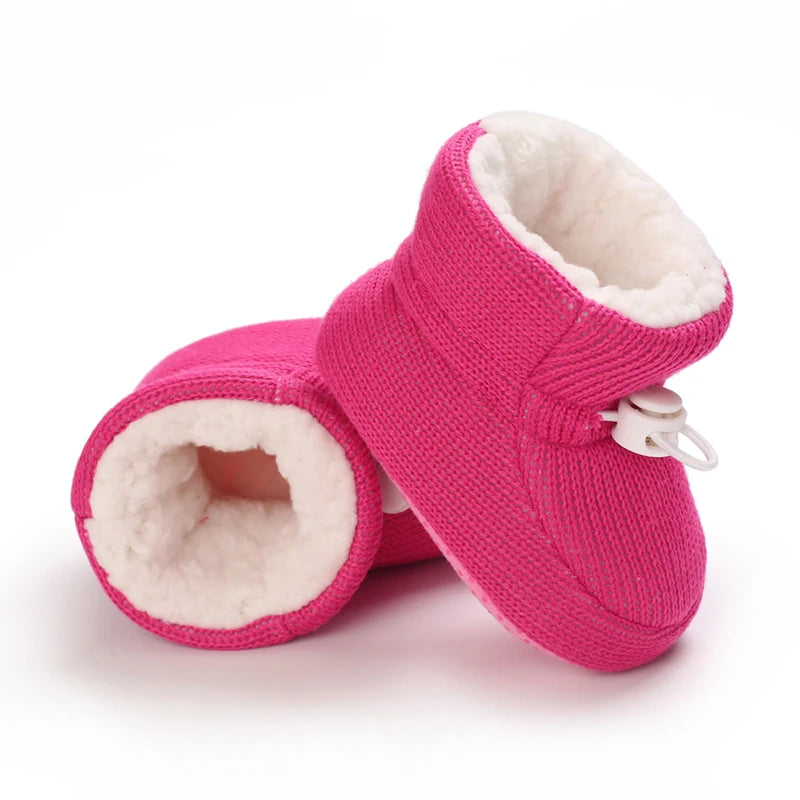 Baby Winter Boots – Soft Sole, Non-Slip Shoes for Newborns, Toddlers, Boys and Girls