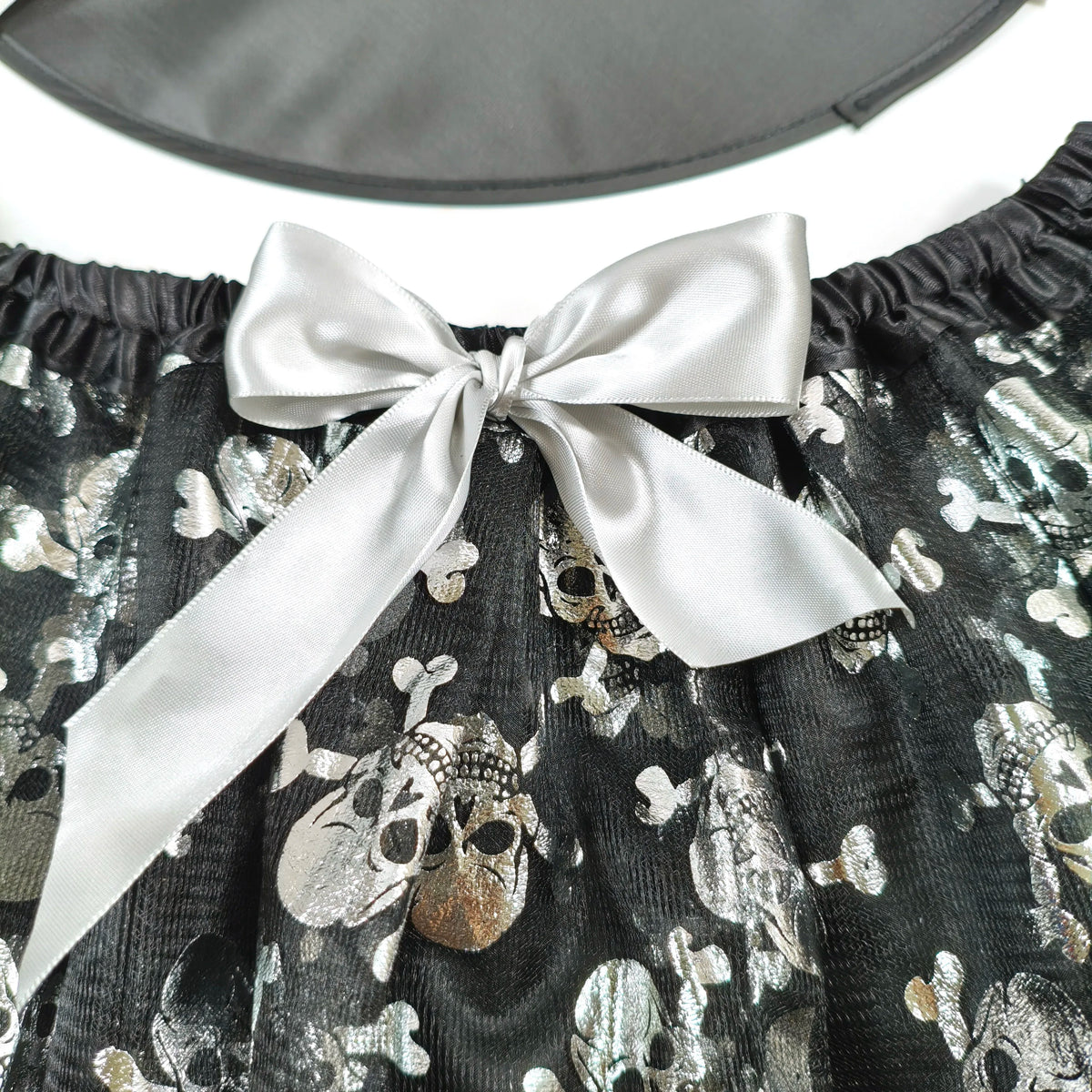 Adult Halloween Tulle Tutu Skirt with Bow