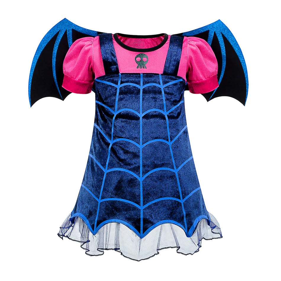 Girls' Witch Costume Dress with Hat