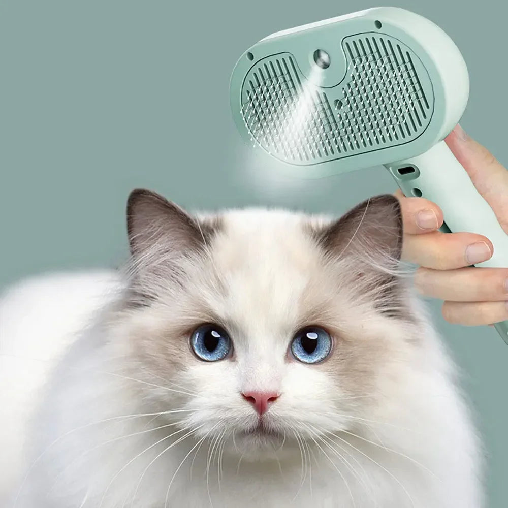 Pet Mist Grooming Brush for Cats and Dogs