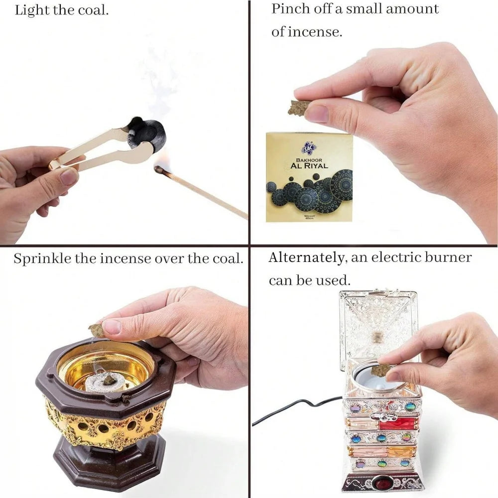 Arabic Bakhoor Al Riyal & Al Raas – Home Fragrance & Aromatherapy