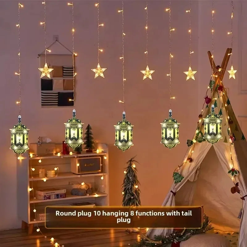 Decorative LED String Lights for Ramadan and Eid Celebrations