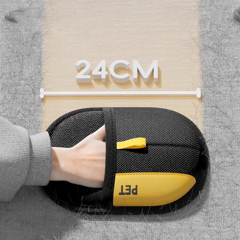 Pet Hair Cleaning & Grooming Gloves – Double-Sided, Multi-Functional Pet Grooming Tool