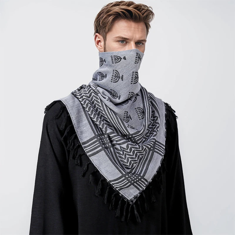 2025 Special Forces Free Variety Tactical Desert Arab Scarves Men Women Military Windproof Hiking Decorative Hijab Scarf Outdoor