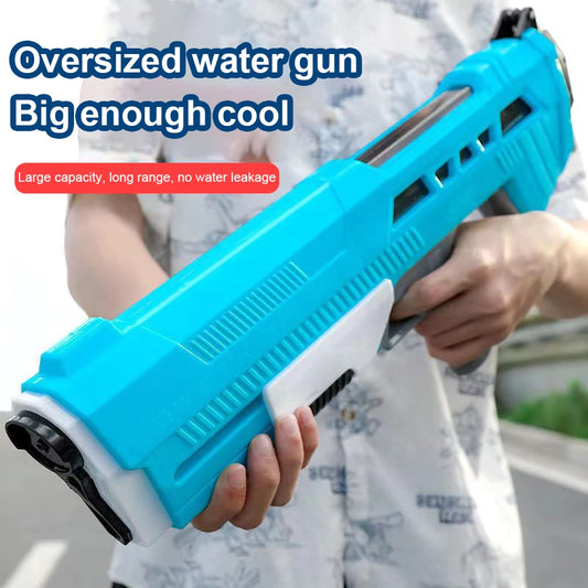 Electric High-Pressure Water Gun – Large Capacity Outdoor Toy for Kids | Summer Beach & Pool Fun