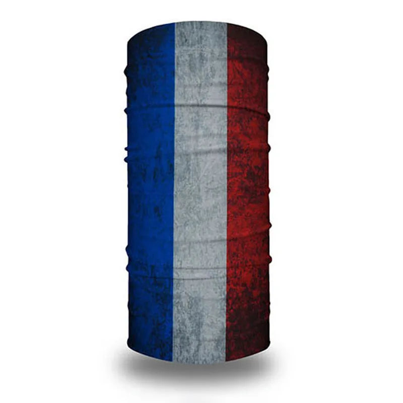 2026 World Football Fans Flag Headscarf – Windproof Seamless Face Mask & Neck Gaiter