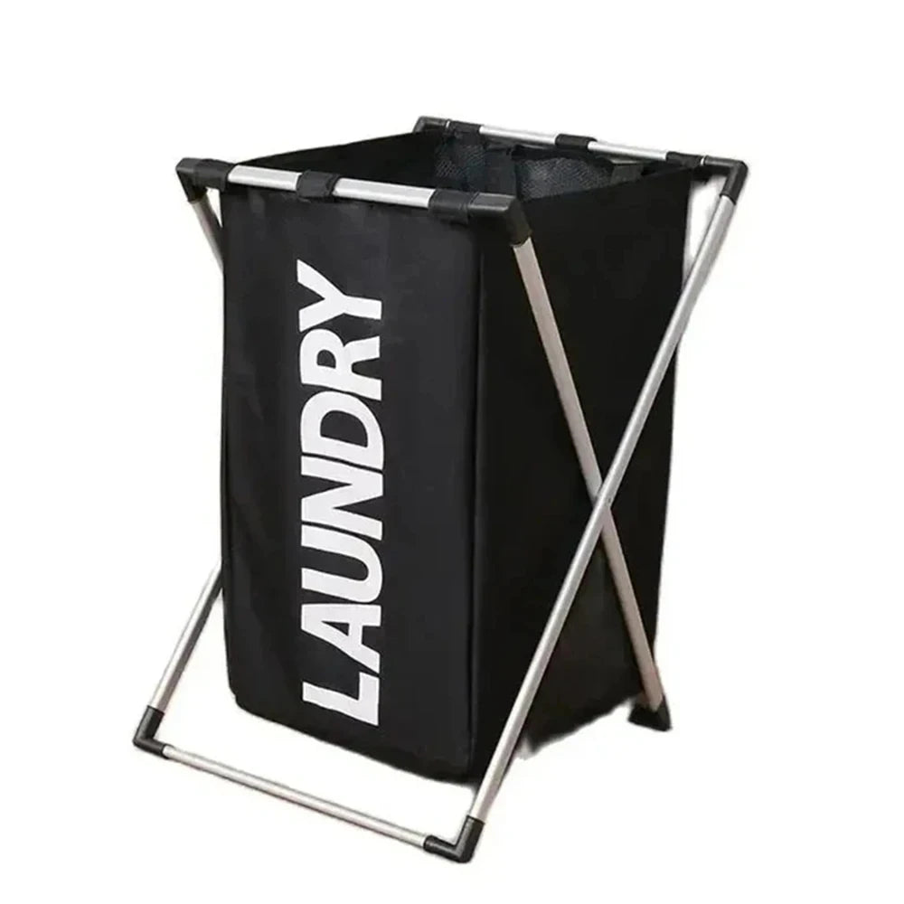 Foldable Laundry Basket, Waterproof Oxford Storage Bag, Portable Clothes Organizer