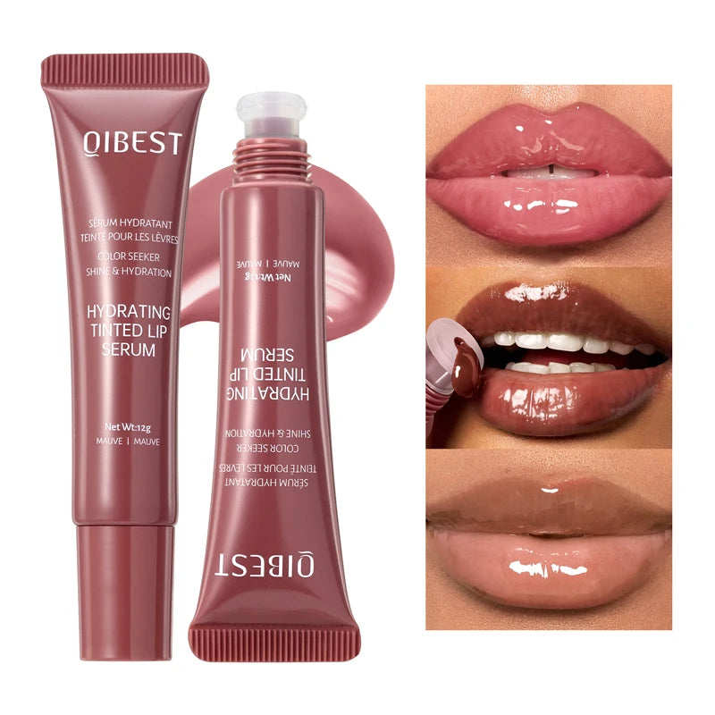 QIBEST Moisturizing Lip Gloss – Waterproof, Long-Lasting, and Easy to Apply