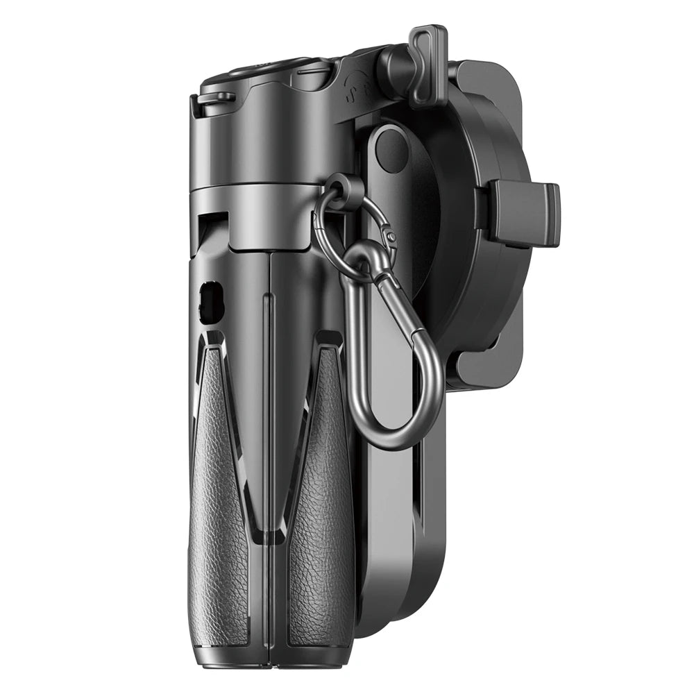 Magnetic Wireless Phone Grip & Selfie Stick Tripod – Compatible with iPhone 16/15/14/13/12 Pro Max & Samsung