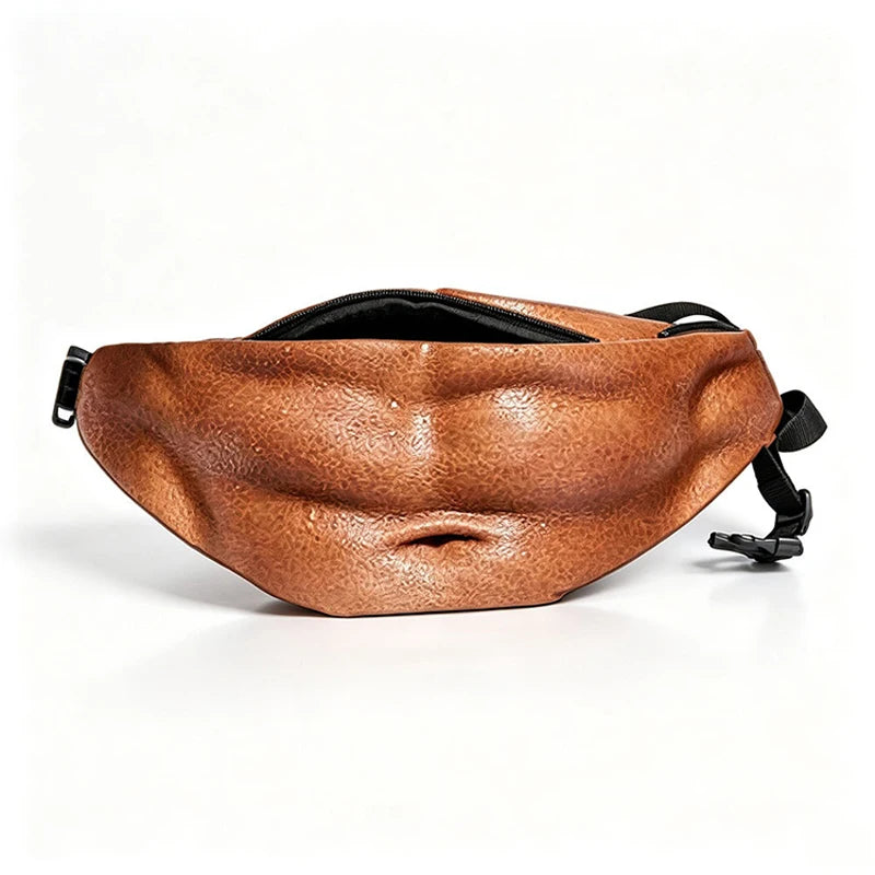 Novelty Beer Belly Waist Bag with Adjustable Strap