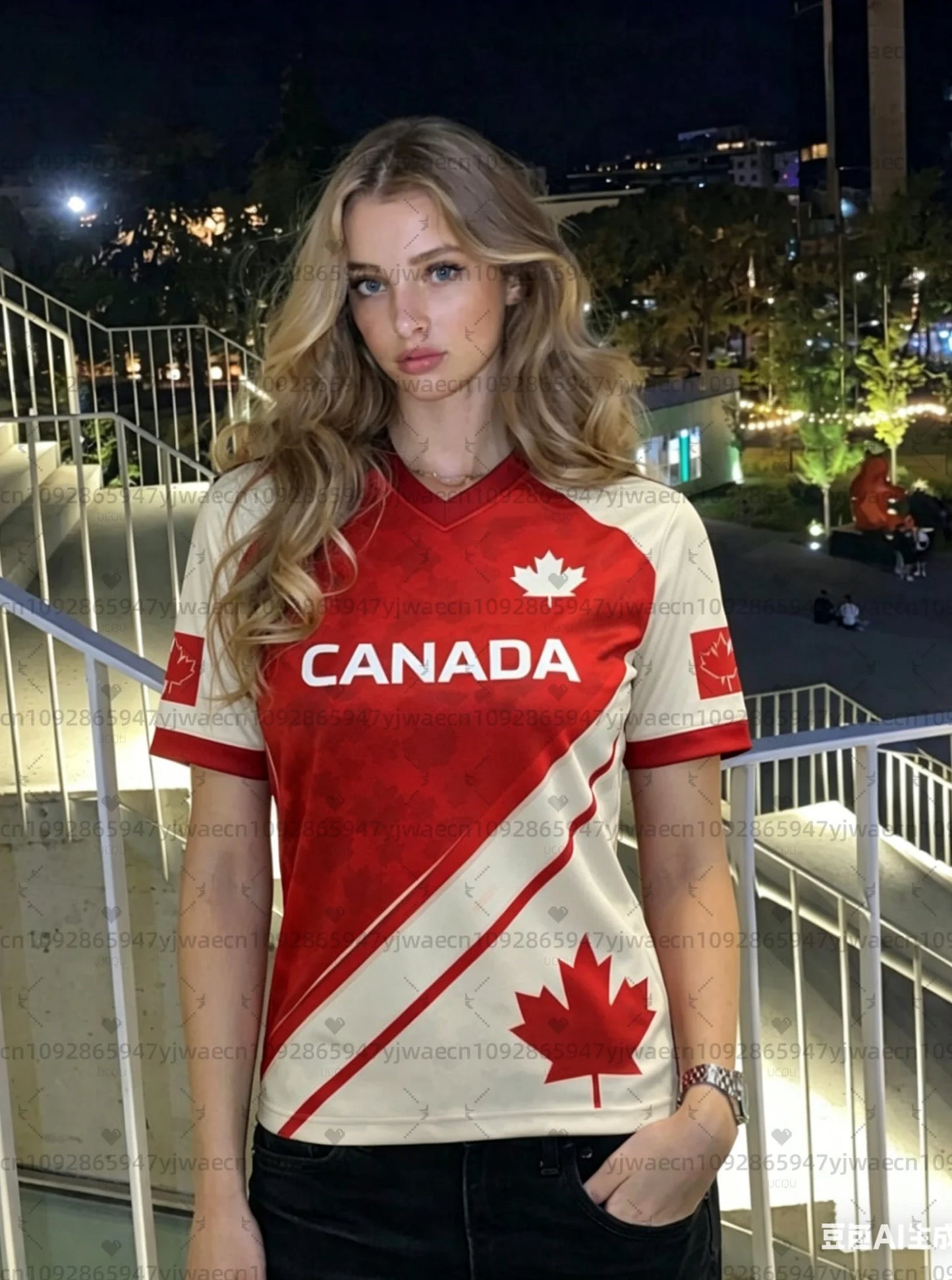 2026 Summer Canada Soccer Fan T-Shirt for Men & Women – Unisex Lovers Gift Tee, Plus Size Streetwear Top for Soccer Fans