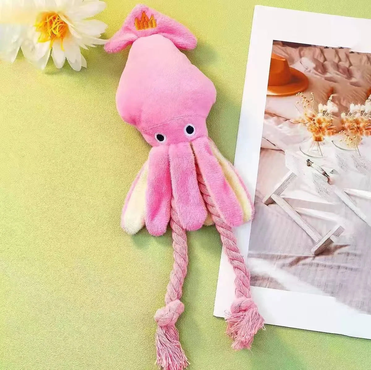 Plush Squeaky Dog Toy