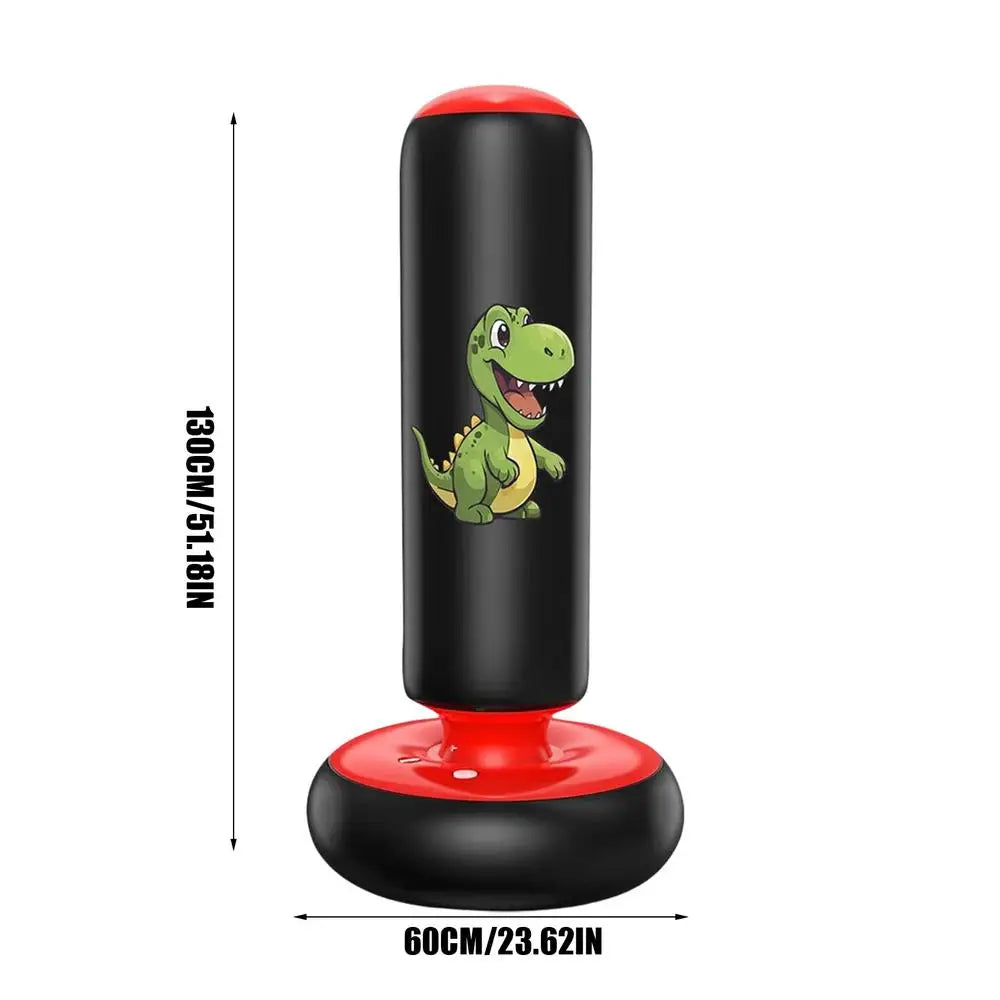 Kids Punching Bag Inflatable Training Fitness Equipment Kids Boxing Bag For Practice Karate For Teenager Boys Girls Karate ﻿