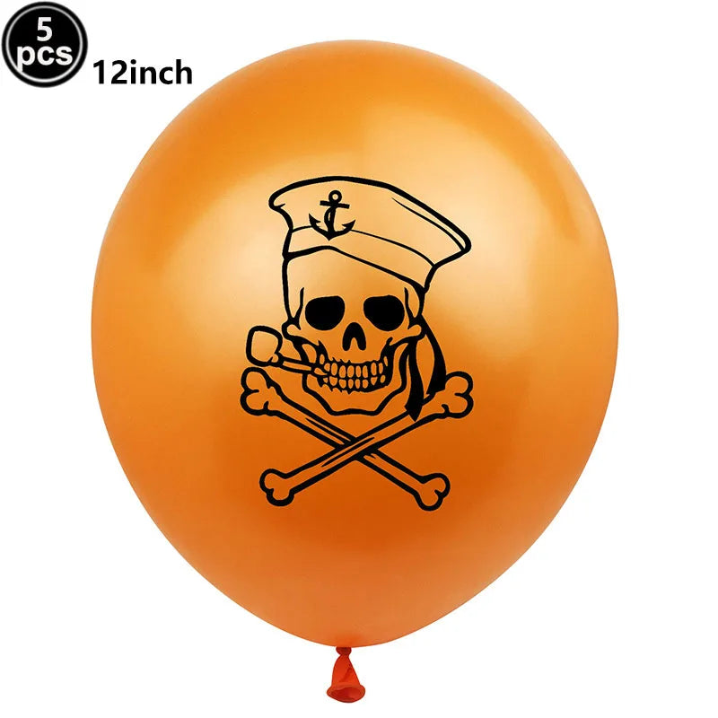 Halloween 12-Inch Latex Balloons for Spooky Party Decorations