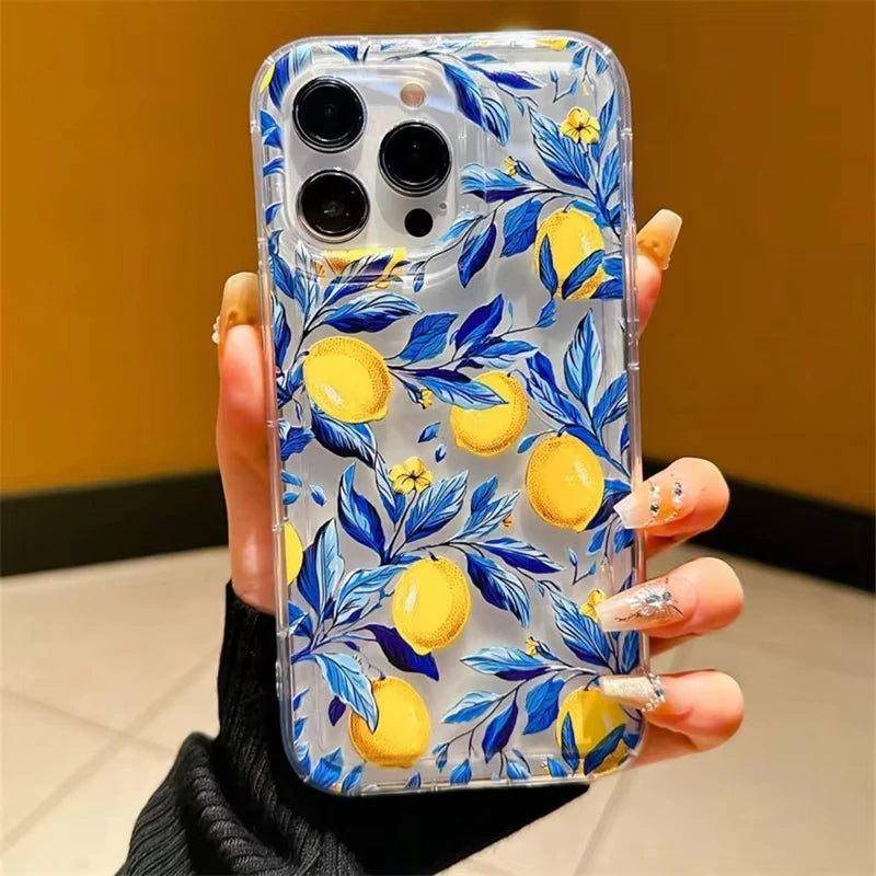 Sun Moon Stars Silicone Phone Case for iPhone