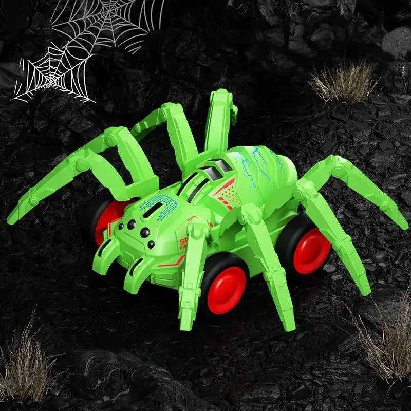Push-and-Go Spider Toy
