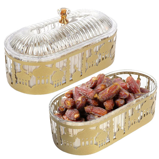 Ramadan & Eid Candy and Dessert Tray – Islamic Home Decoration and Party Serving Box