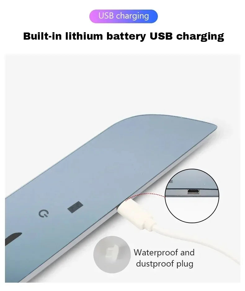 2/4PCS Car Door LED Logo Projector Lights – USB Rechargeable Wireless Welcome Courtesy Lights, Moving Illuminated Sill & Scuff Plate