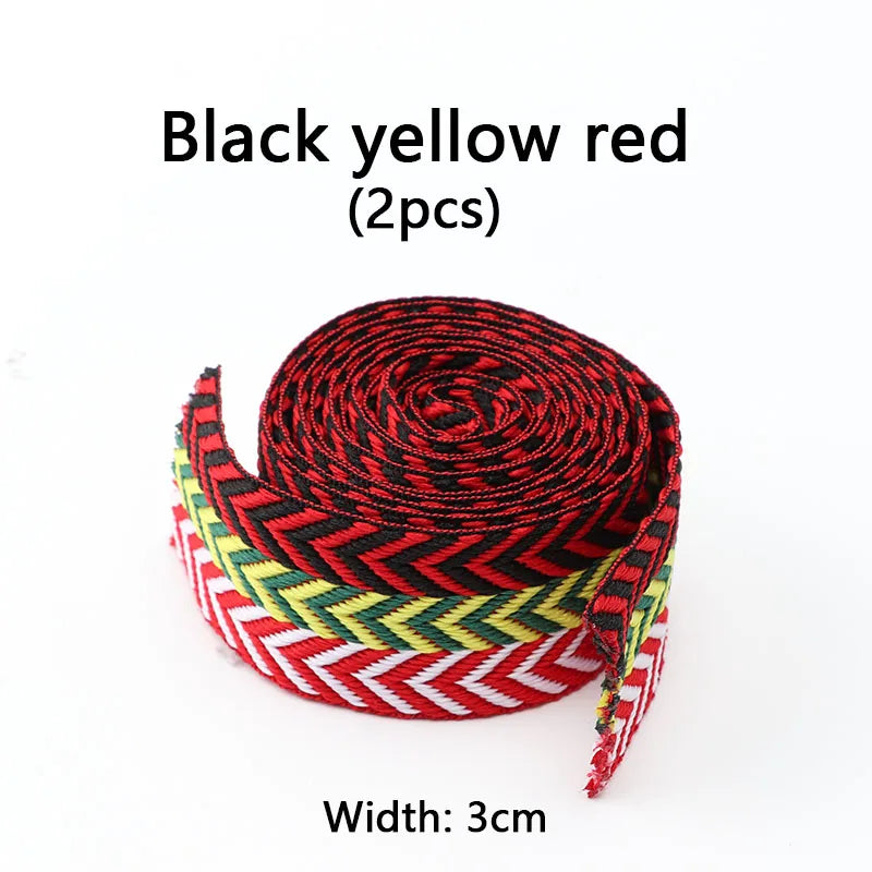 Flat Wavy Shoelaces for Sneakers – Trendy Wide Replacement Shoe Laces for Casual, Sport & Streetwear Shoes (1.5cm / 2cm / 3cm Widths)