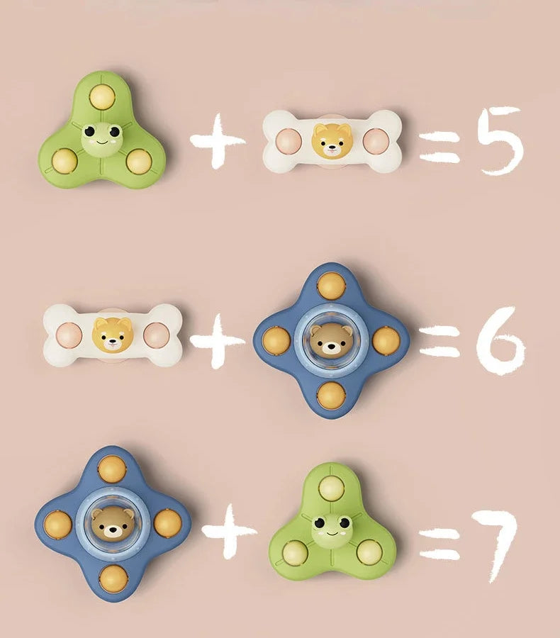 Animal Suction Cup Spinner Toy