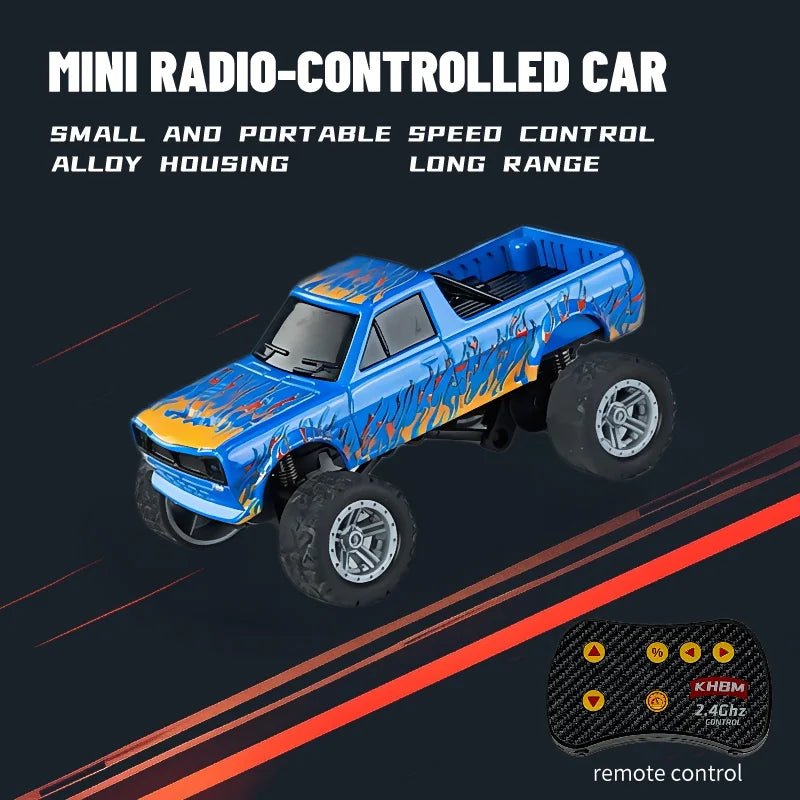1/64 Scale Mini Alloy Remote Control Car – Portable RC Toy with Up to 60 Minutes Runtime – Fun Electronic Gift for Children