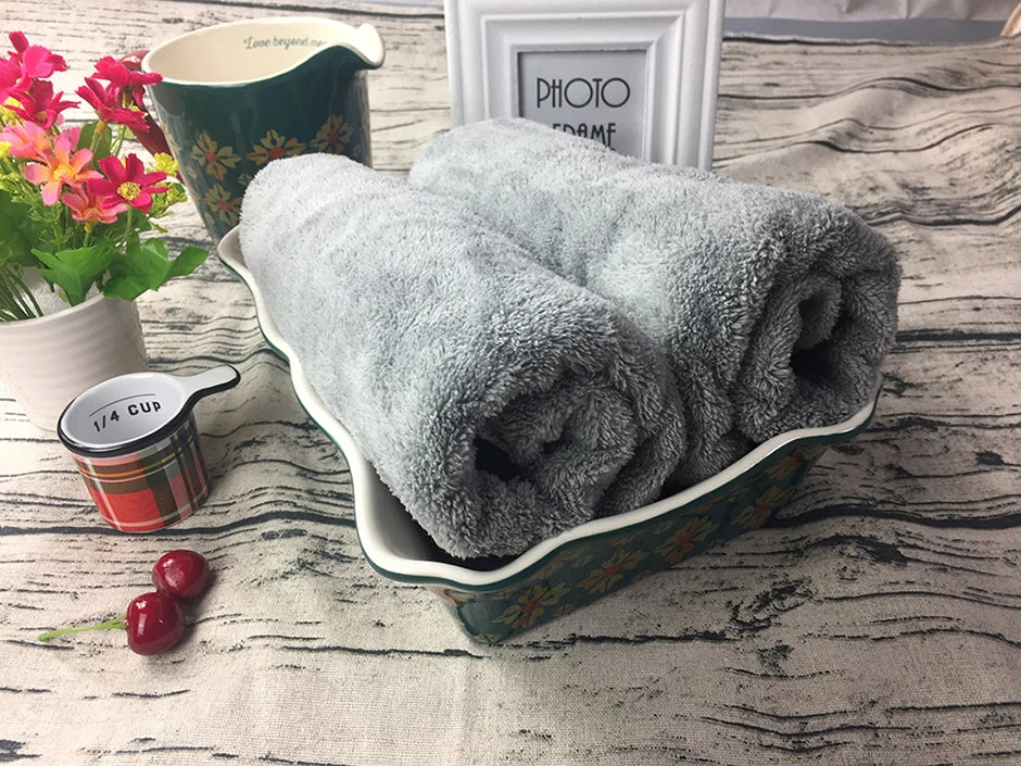 Microfiber Car Wash Towel 100x40cm – Fast Drying, Extra Soft, High Absorption
