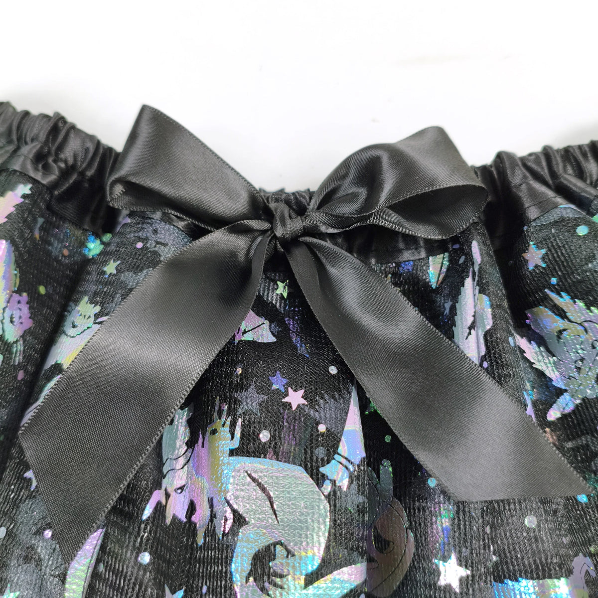 Adult Halloween Tulle Tutu Skirt with Bow