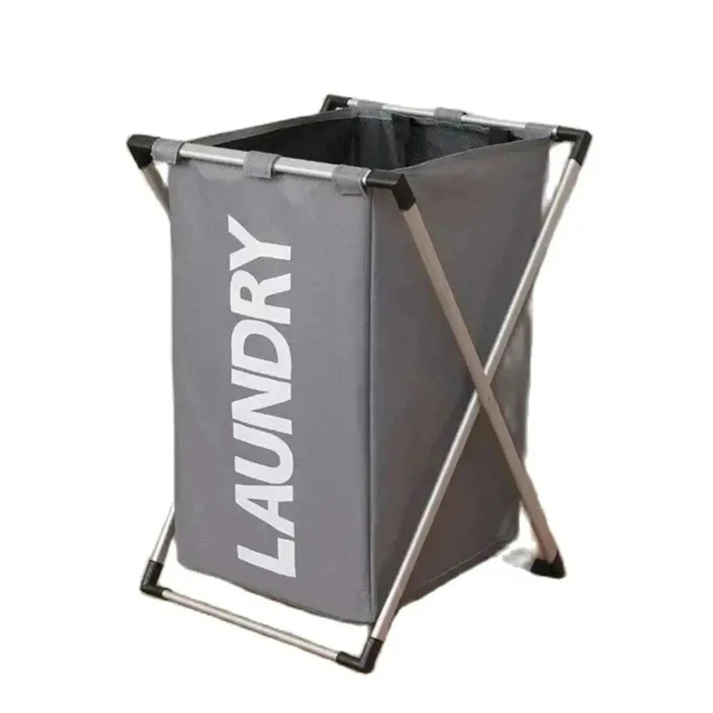 Foldable Laundry Basket, Waterproof Oxford Storage Bag, Portable Clothes Organizer