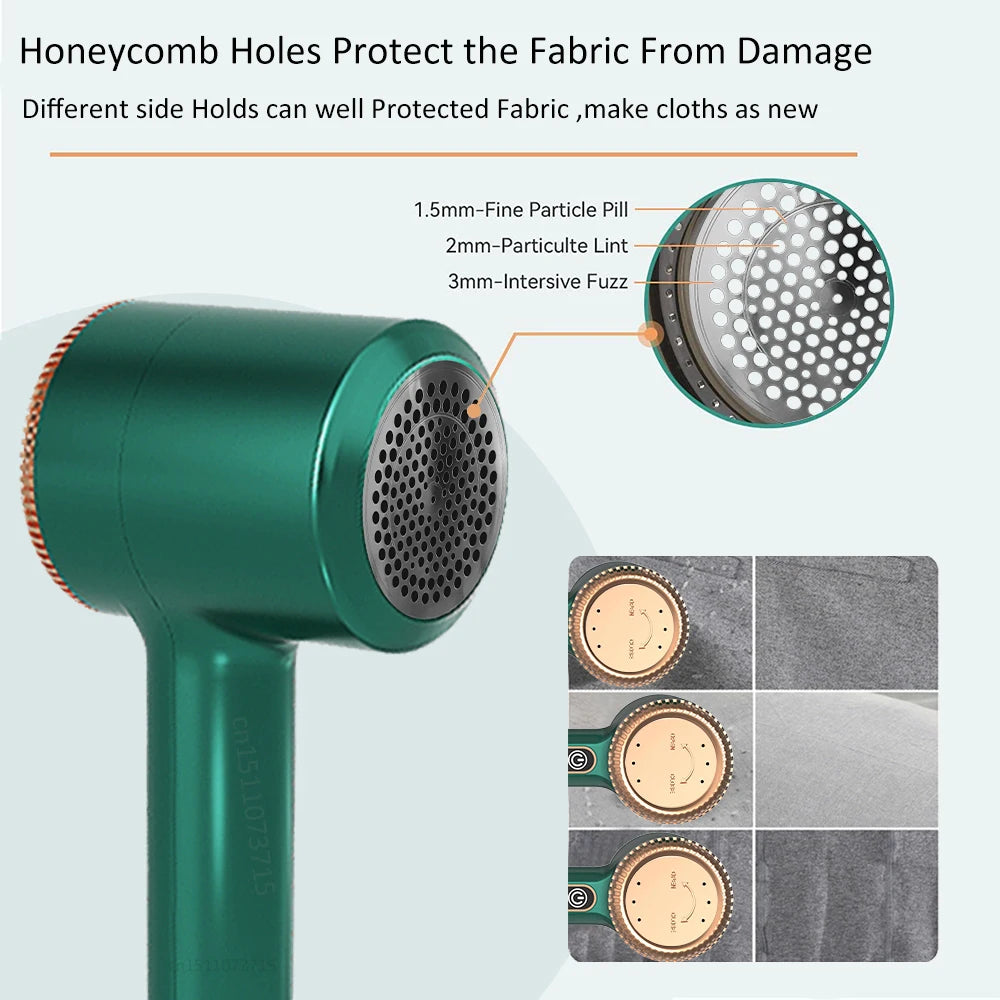 Rechargeable Fabric Shaver and Lint Remover