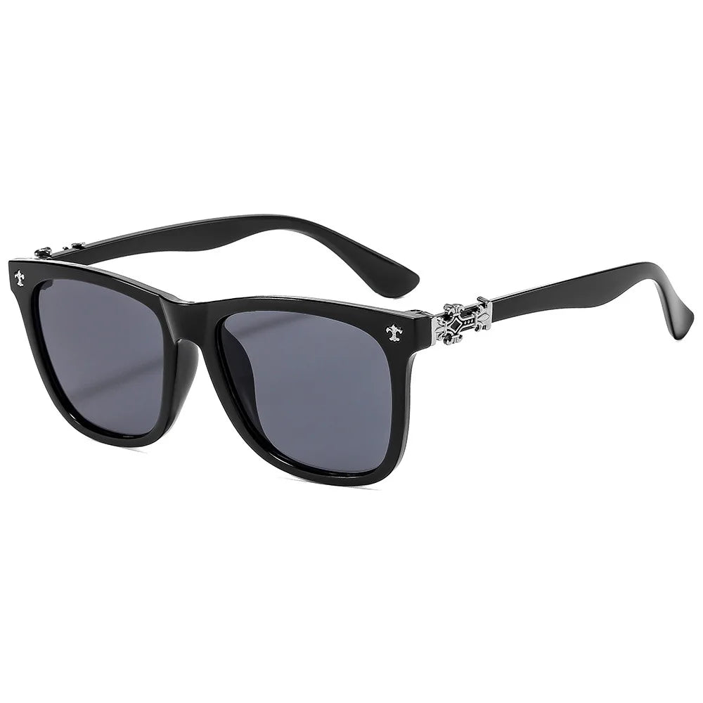 Samjune Square Anti-Blue Light Glasses — Unisex Vintage Eyewear