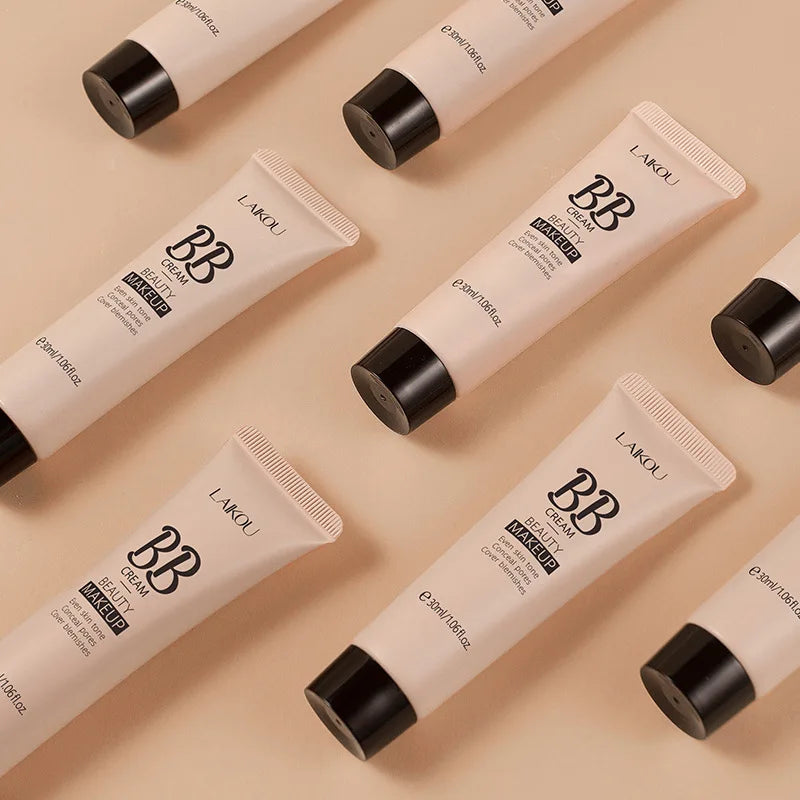LAIKOU BB Cream with SPF — Lightweight Liquid Foundation & Concealer