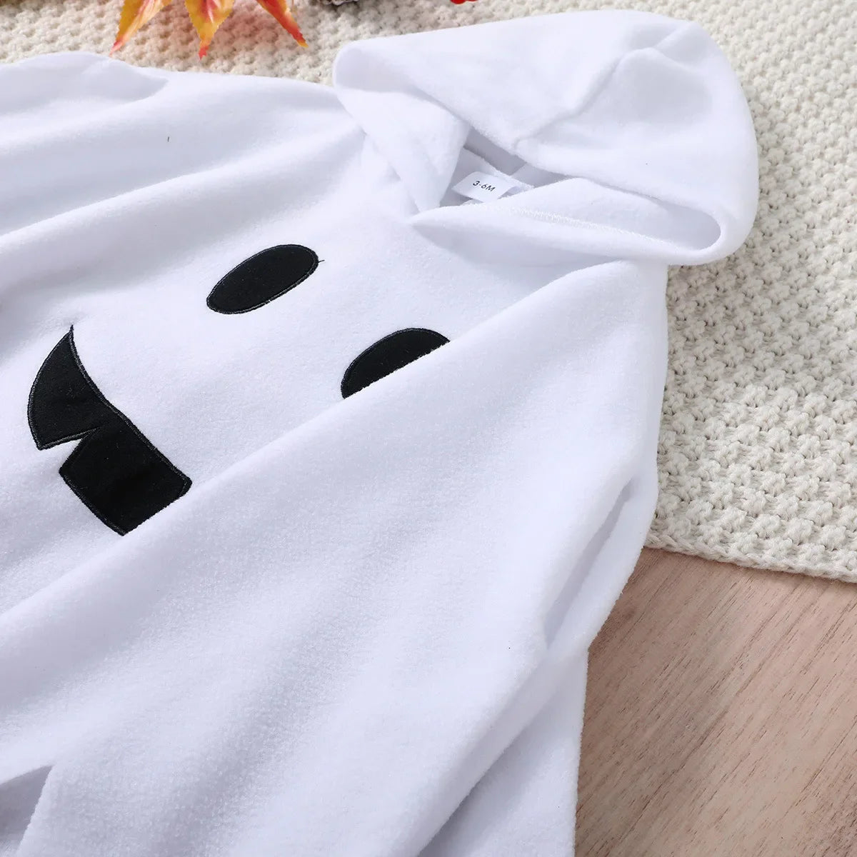 Halloween Ghost Hooded Costume Cape