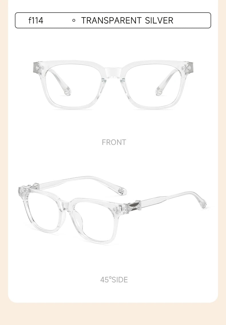 Beau Five Square Blue Light Blocking Glasses — Lightweight Everyday Eyewear for Women
