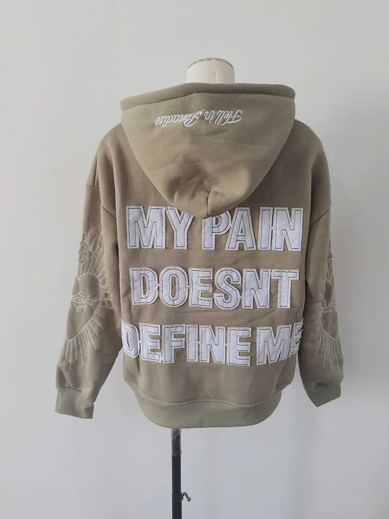 Korean Fashion Printed Short Hoodie – Versatile Zip-Up Cardigan Jacket for Men