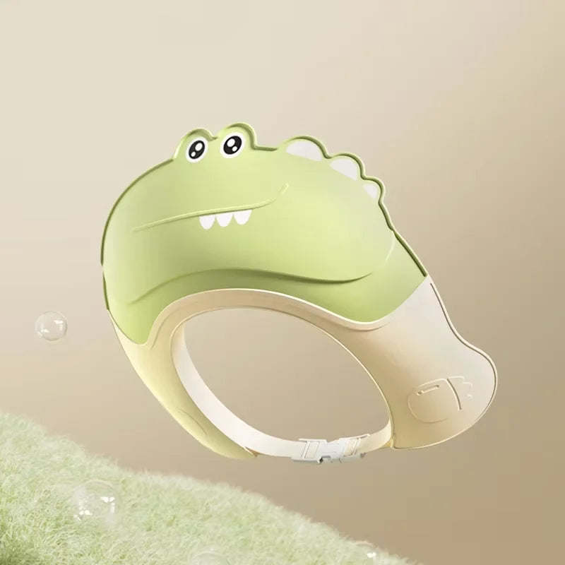 Baby Bath Cap – Infant Ear Protection, Adjustable Shampoo Shield, Hair Wash Hat for Kids & Toddlers