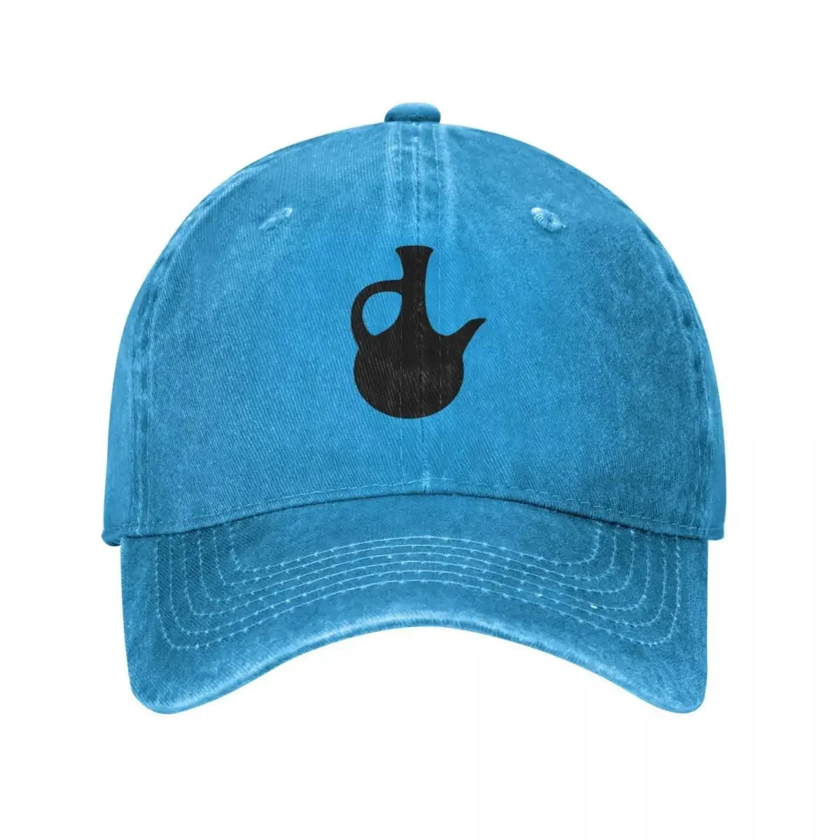 Ethiopian & Eritrean Jebena Silhouette Baseball Cap, Adjustable Unisex Curved Brim Hat