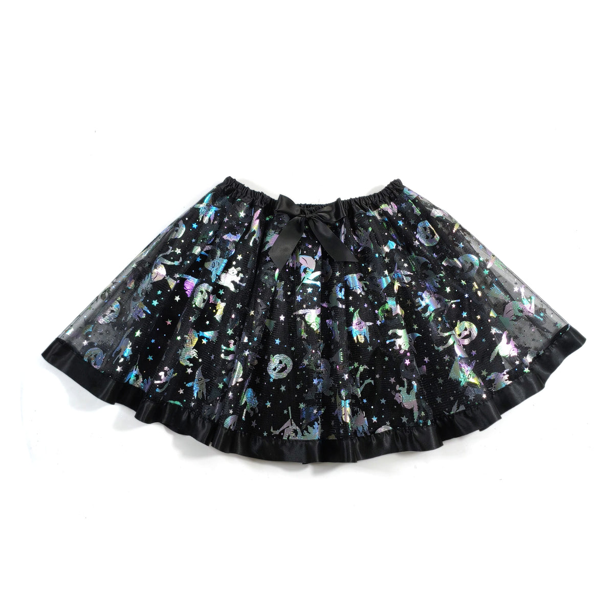 Adult Halloween Tulle Tutu Skirt with Bow