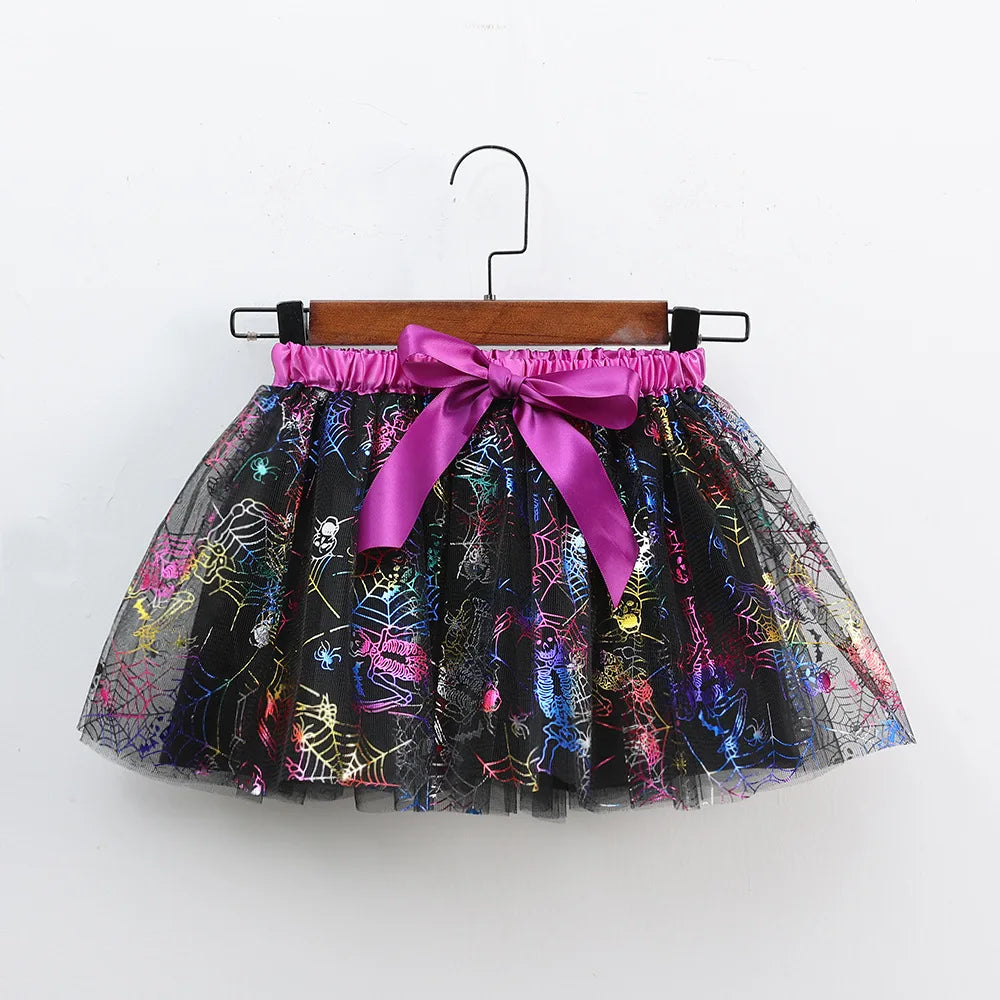 Girls' Halloween Tutu Skirt