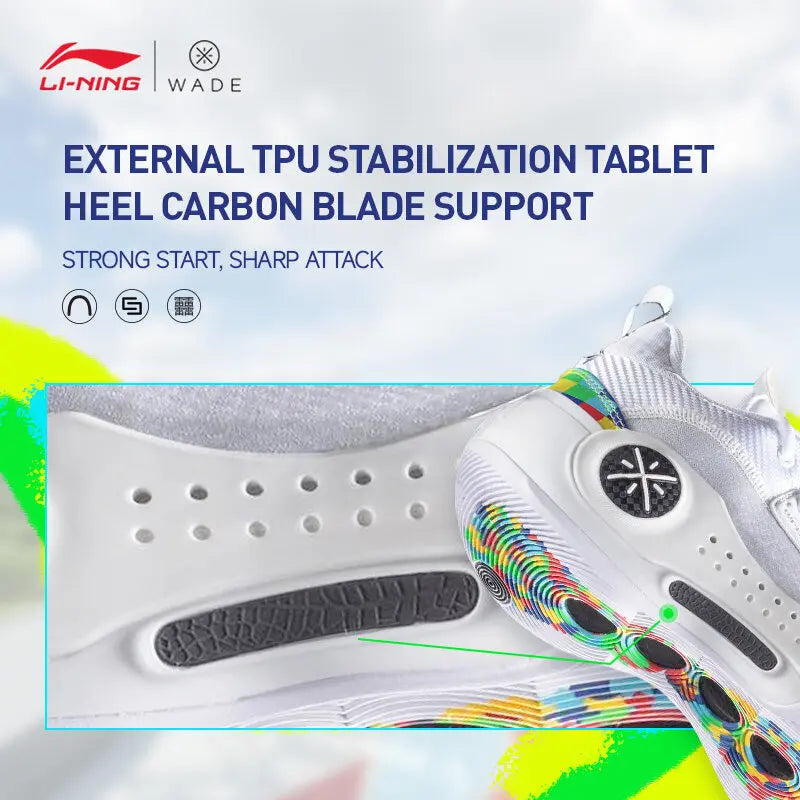 Li-Ning Way of Wade 10 Men's Basketball Shoes – Professional Low-Top Sneakers