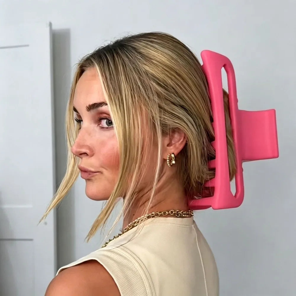 Extra Large Claw Hair Clip, Anti-Slip Nonslip Shark Clip for Thick Hair