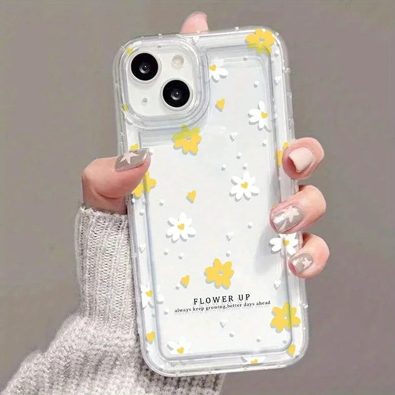Sun Moon Stars Silicone Phone Case for iPhone
