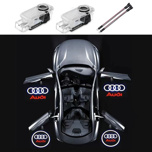LED Car Door Projector Lights – 2-Piece Set