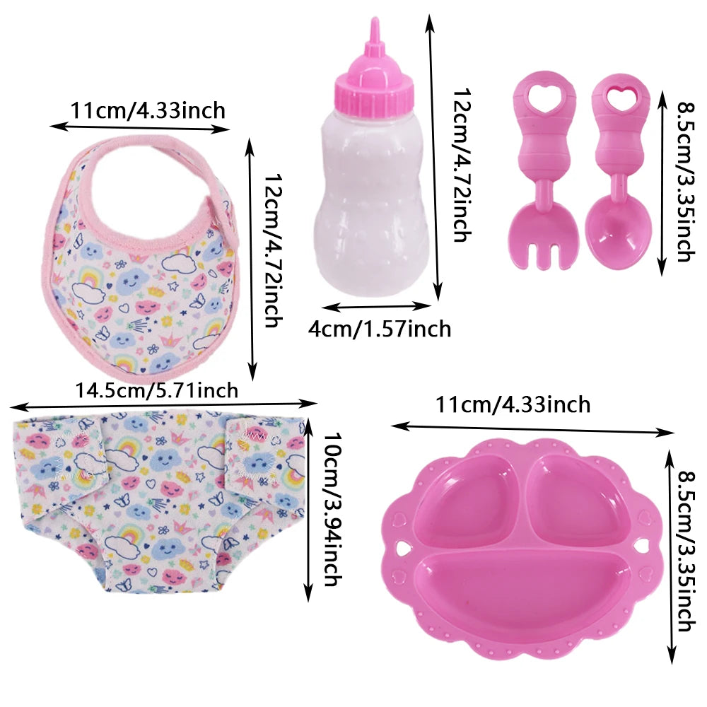 Doll Care Accessories for 18-Inch and 43 cm Dolls