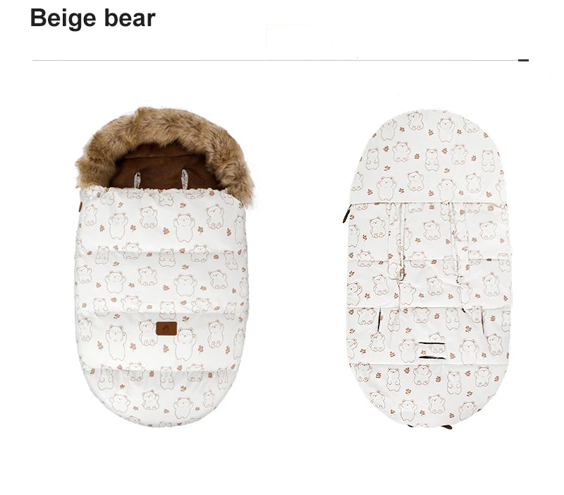 Baby Stroller Footmuff for Cold-Weather Outings