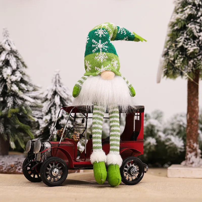 LED Faceless Doll Elf Gnome with Lights – Christmas Decoration & Holiday Gift (20cm / 30cm)