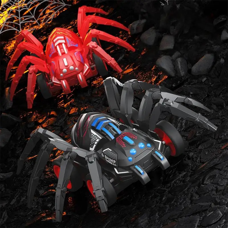 Push-and-Go Spider Toy