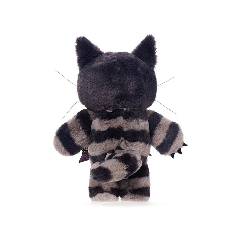 Official Cheshire Cat Plush Doll Funny Kawaii Cartoon Cat Pendant Collectible Stuffed Animal Birthday Gift