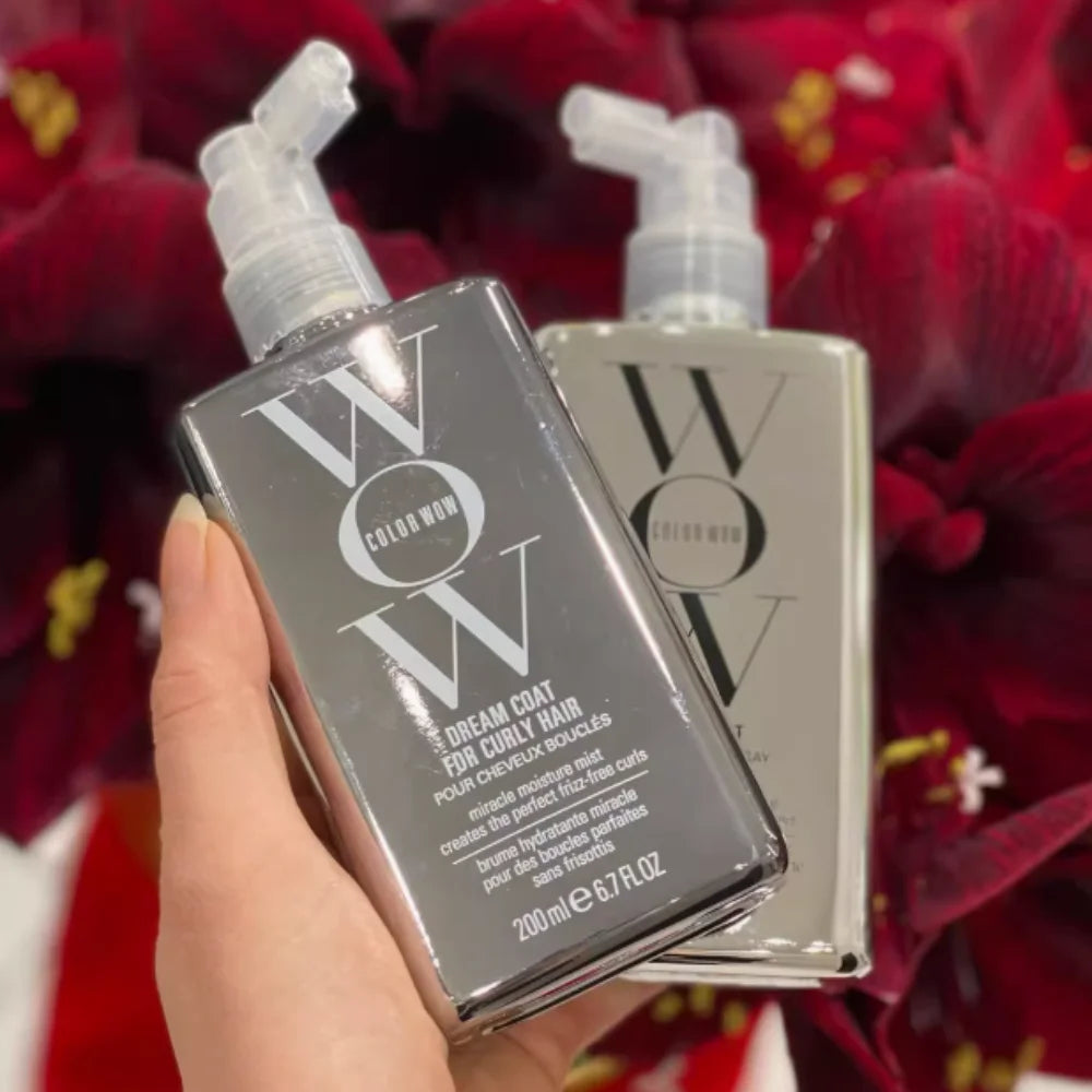 WOW Frizz Control Hair Care Set – Anti-Moisture Hair Spray, Softening Shampoo & Glazed Smoothing Conditioner