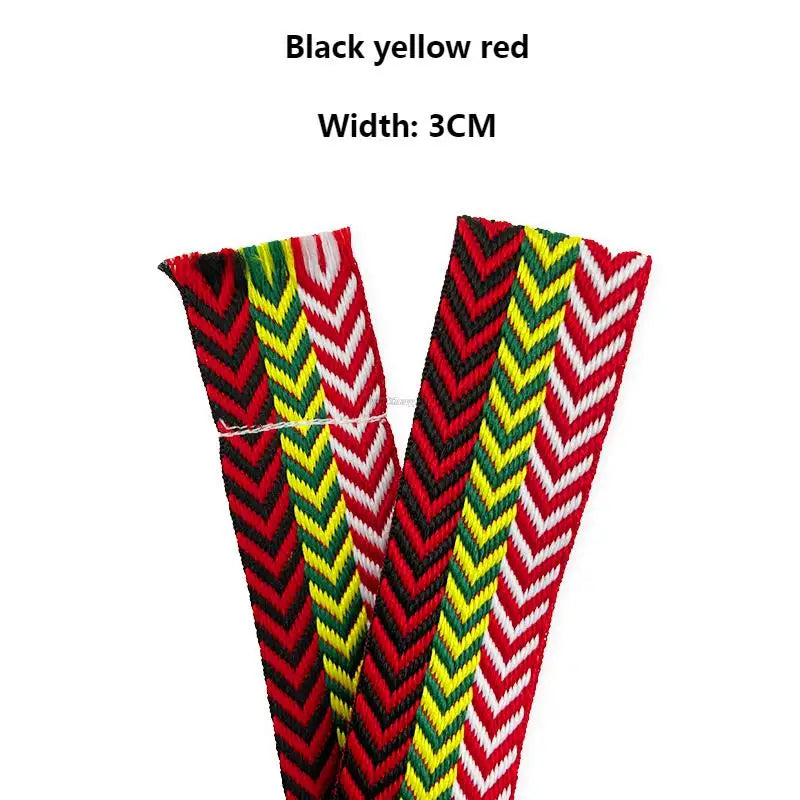 Flat Wavy Shoelaces for Sneakers – Trendy Wide Replacement Shoe Laces for Casual, Sport & Streetwear Shoes (1.5cm / 2cm / 3cm Widths)