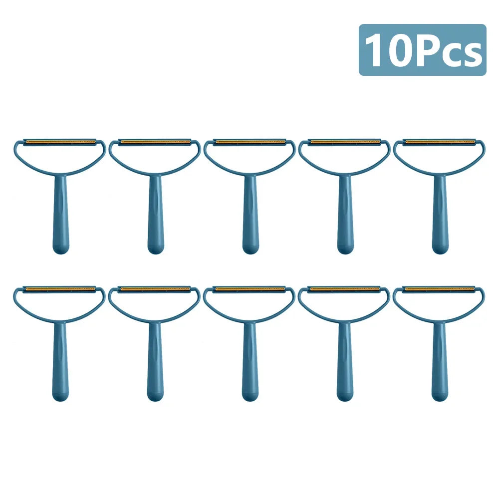 Manual Lint Remover Brush – Double-Sided Hair & Fabric Shaving Tool for Clothes, Coats, and Carpets (1–20 pcs)